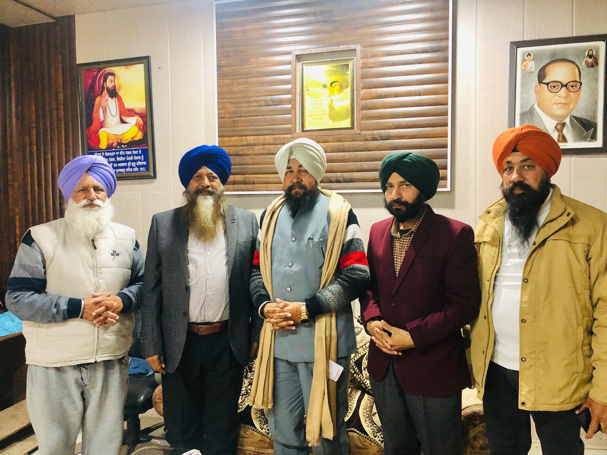Daljit Ajnoha was honoured by former Punjab Cabinet Minister Sohan Singh Thandal.